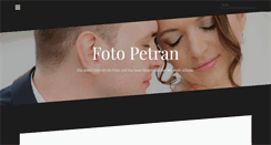 Desktop Screenshot of foto-petran.de